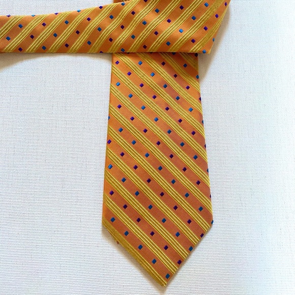 Men’s Perry Ellis Portfolio Neck Tie 100% Silk NWT - Picture 5 of 8